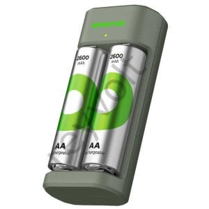 Gp Recyko  2X2600 MAH AA Pilli Pil Şarj Cihazı