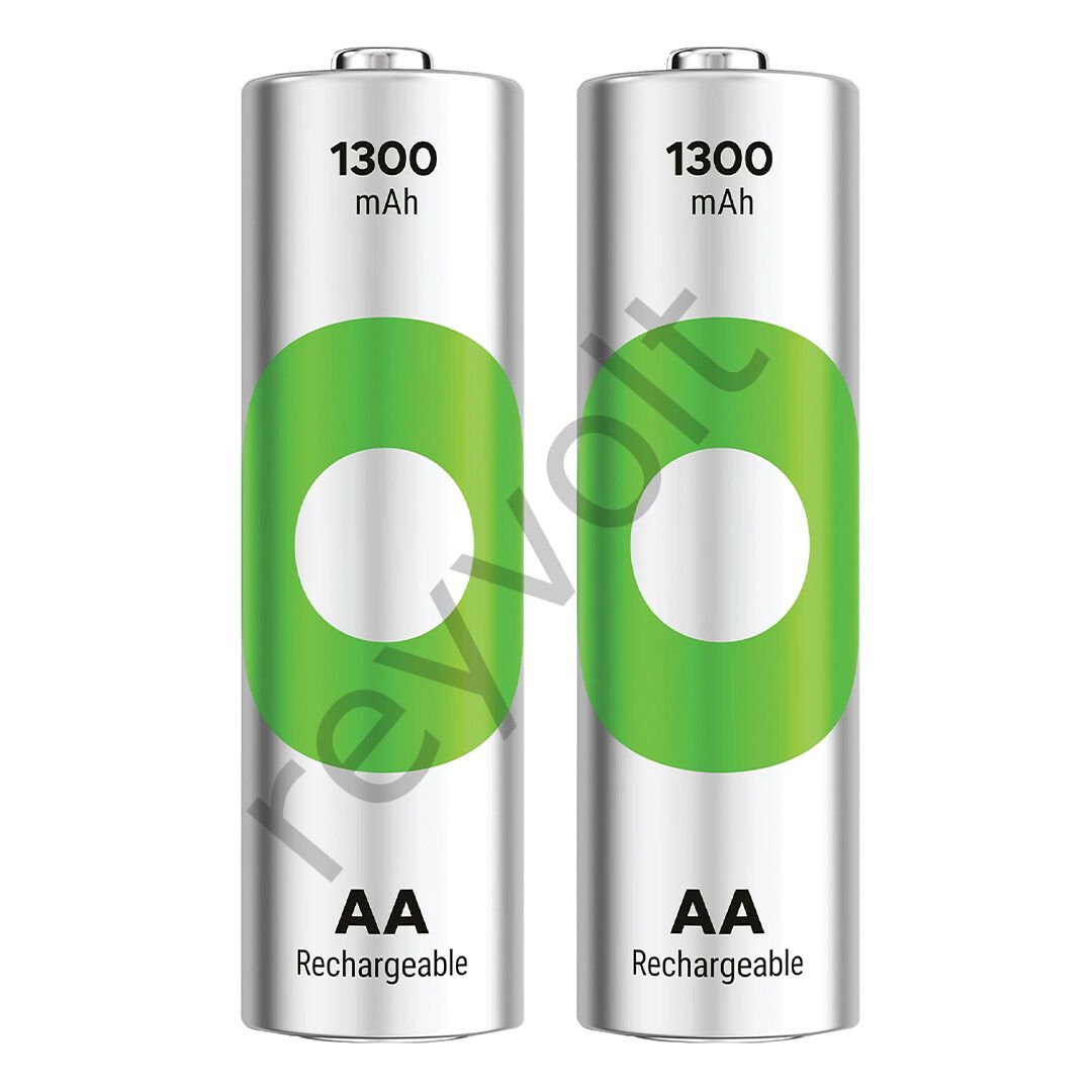 Gp Recyko 1300 MAH 1.2 Volt AA Kalem Şarjlı Pil 2'Li  Paket