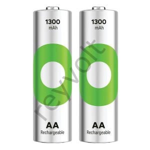 Gp Recyko 1300 MAH 1.2 Volt AA Kalem Şarjlı Pil 2'Li  Paket