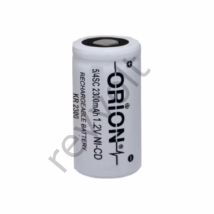 Orion 2300 mAh 1.2 V 5/4SC Boy NI-CD Endistriyel Şarj Edilebilir Pil