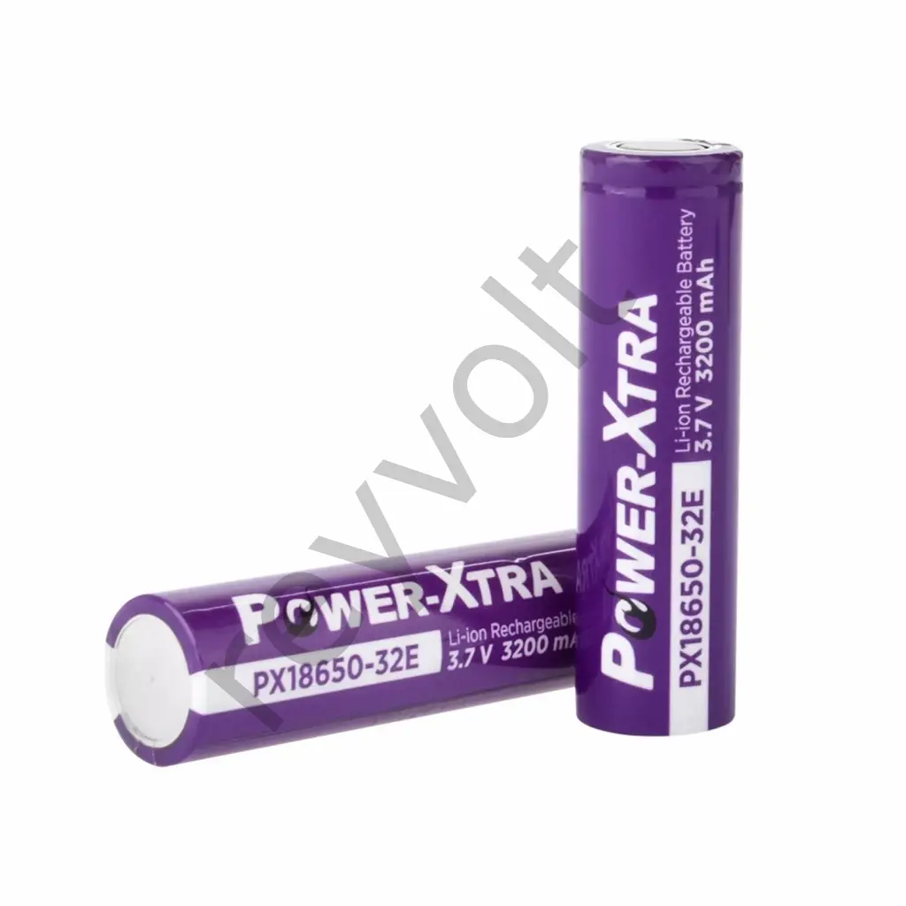 Power-Xtra PX18650-32E - 3.7V 3200 Mah Li-ion Pil - 3C