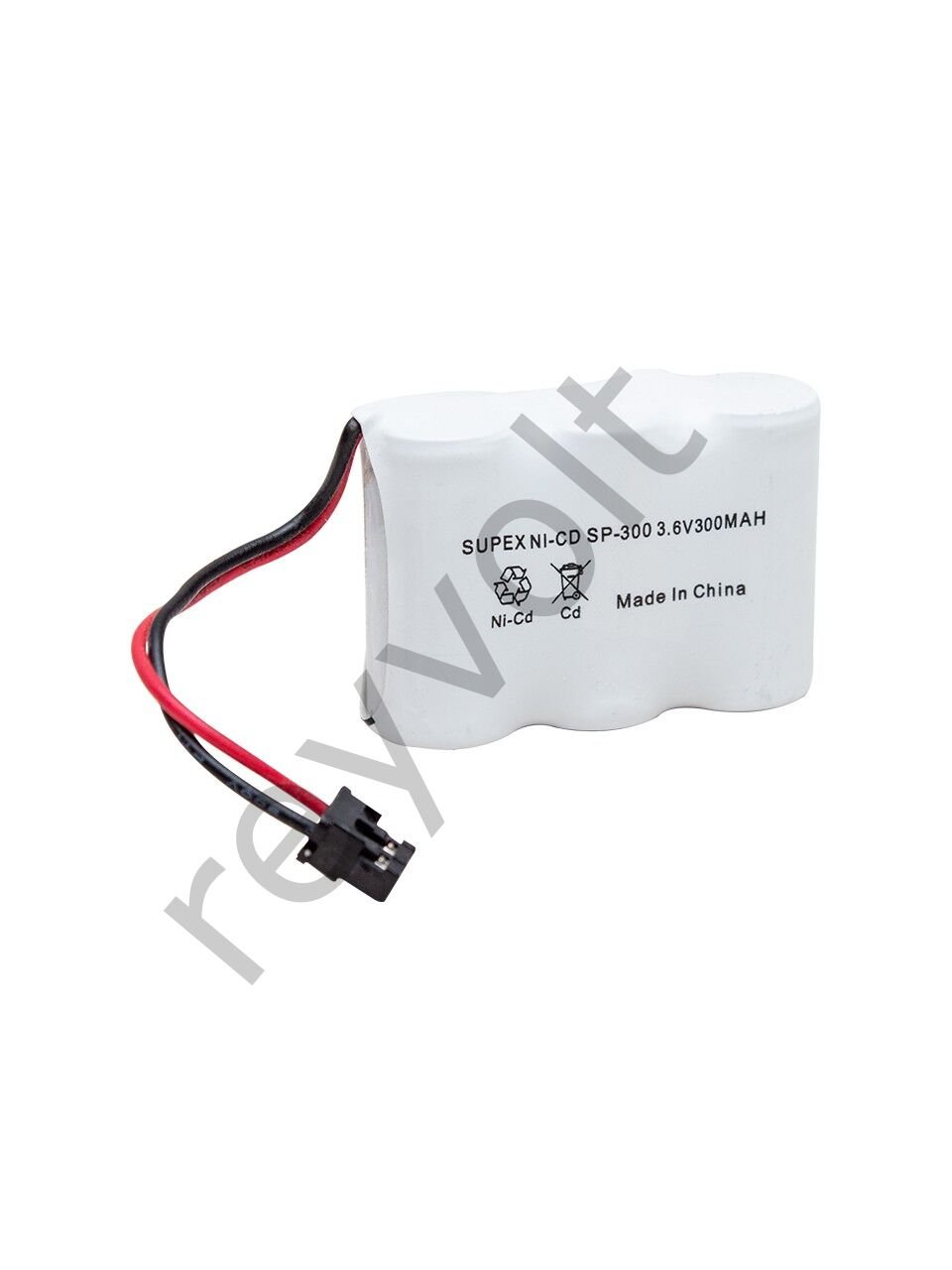 3.6 Volt 300mAh Ni-MH 3'lü Kısa Telsiz Telefon Pili