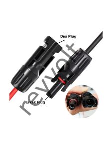 Solar Kablo Çap 4 mm2 Mc4 Soketli