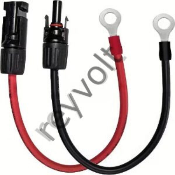 Reyvolt Solar Kablo Çap 4 Mm2 Mc4 Soket ve O Ring Uç