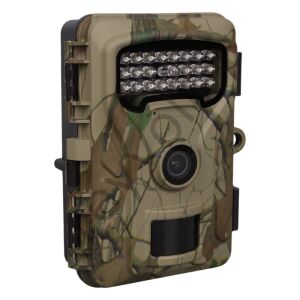 RF06 20MP 24 Led PIR Sensörlü 2.0'' Renkli Lcd Ekran 128GB SD Kart Destekli Fotokapan Kamuflaj Kamera