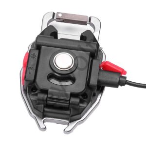 Şarjlı 6 Aydınlatma Mod Mıknatıslı Düdüklü Cob Led Işıldak Anahtarlık